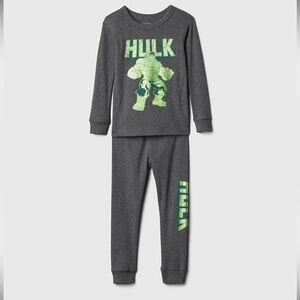 Baby GAP Marvel Hulk pajama set, 12-18 months